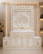 Jain Marble Temple for Home – Ghar Derasar in White Marble