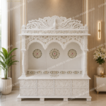 Indoor Marble Temple for Home – Vaastu Architecture Pooja Mandir
