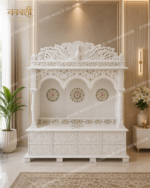 Indoor Marble Temple for Home – Vaastu Architecture Pooja Mandir