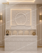 Jain Marble Temple for Home – Ghar Derasar in White Marble - Image 3
