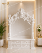 Indoor Marble Temple for Home – Vaastu Architecture Pooja Mandir - Image 3