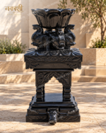 Marble Tulsi Pot - Handcrafted Tulsi Vrindavan - Image 3